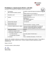 Prohlášení o shodě