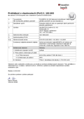 Prohlášení o shodě