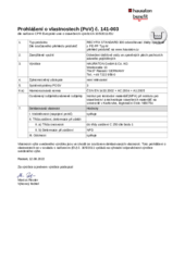 Prohlášení o shodě