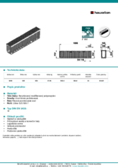 Produktový list