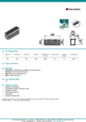 Produktový list