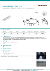 Produktový list