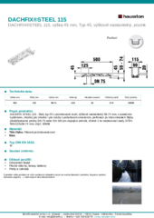 Produktový list