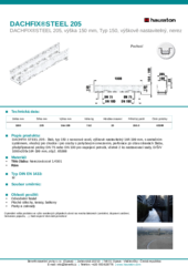 Produktový list