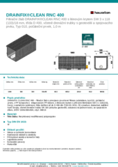 Produktový list