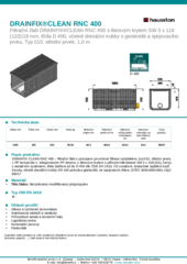 Produktový list