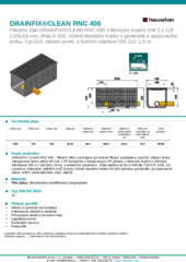 Produktový list