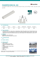 Produktový list