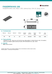 Produktový list