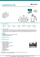 Produktový list