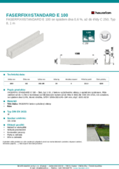 Produktový list