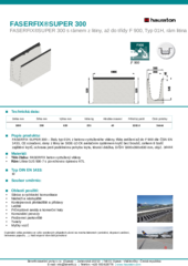 Produktový list