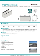 Produktový list