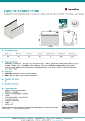 Produktový list
