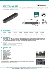 Produktový list