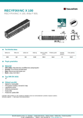 Produktový list