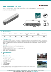 Produktový list