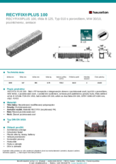 Produktový list