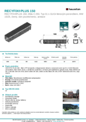Produktový list