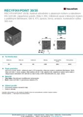 Produktový list
