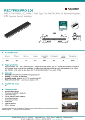 Produktový list