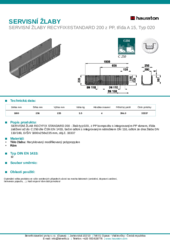Produktový list