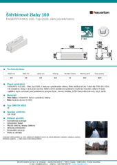 Produktový list