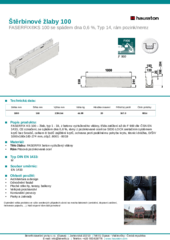 Produktový list