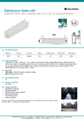 Produktový list