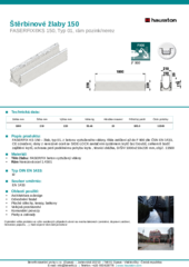 Produktový list