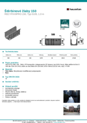 Produktový list