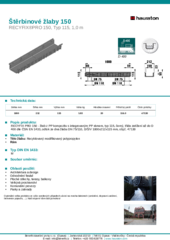 Produktový list