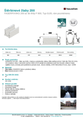 Produktový list
