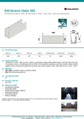 Produktový list