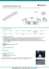 Produktdatenblatt