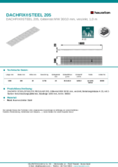 Produktdatenblatt