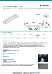 Produktdatenblatt