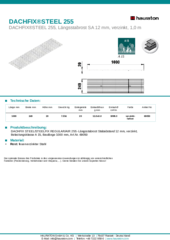 Produktdatenblatt