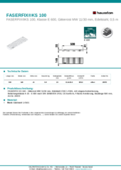Produktdatenblatt