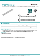 Produktdatenblatt