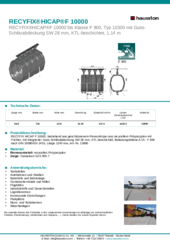 Produktdatenblatt