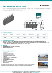 Produktdatenblatt