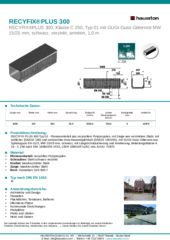 Produktdatenblatt