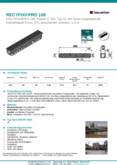 Produktdatenblatt