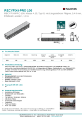 Produktdatenblatt