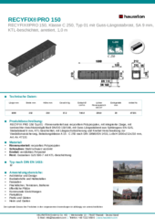 Produktdatenblatt