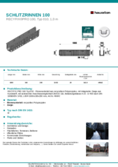 Produktdatenblatt