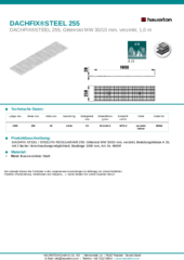 Produktdatenblatt