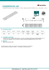 Produktdatenblatt