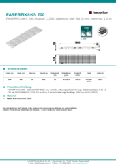 Produktdatenblatt